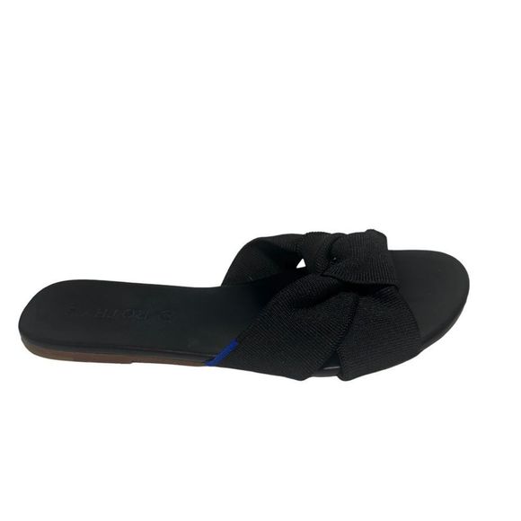 Women’s rothys sandals size 6.5 black - Picture 1 of 4